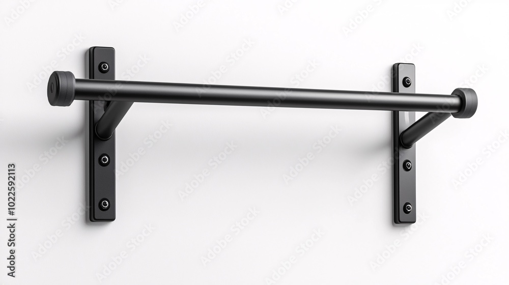 A robust and well-crafted pull-up bar perfect for home workouts, catering to strength training aficionados. A robust and well-crafted pull-up bar perfect for home workouts, catering to strength training aficionados.