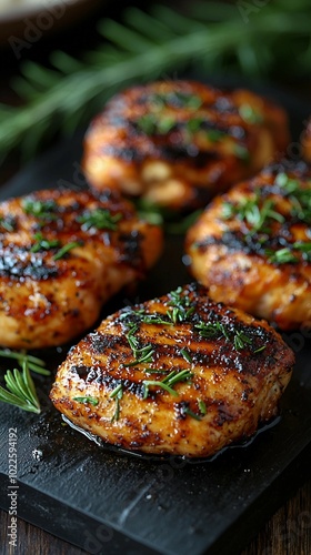 Grilled Chicken with Rosemary