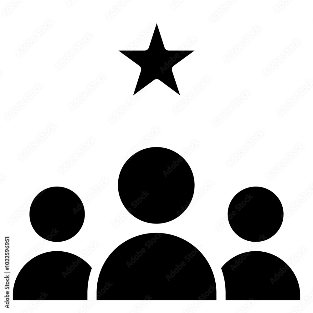 Team Glyph Icon, Black And White Glyph Icon Symbol Team Glyph Icon, Black And White Glyph Icon Symbol