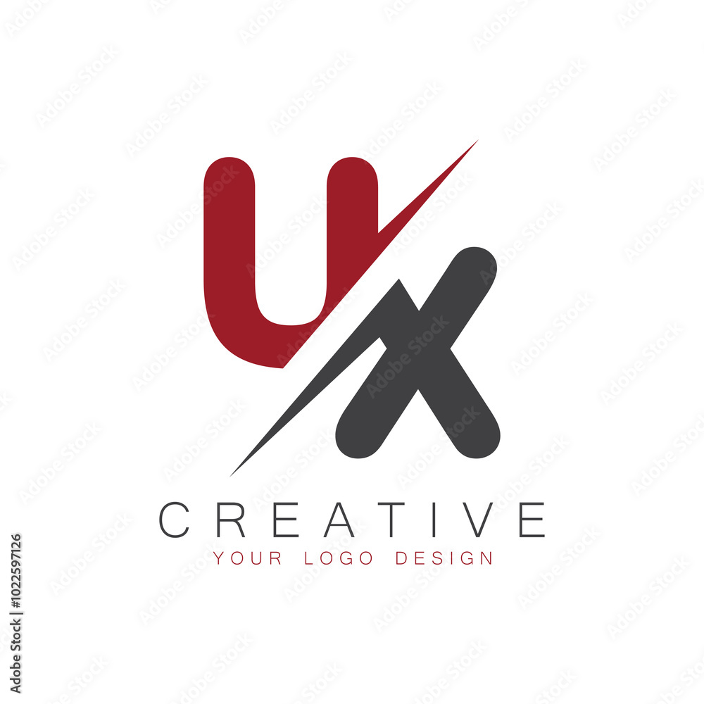 initial monogram logo with creative design. initial monogram logo with creative design.