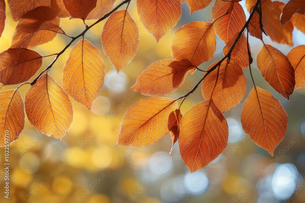 Fallen Leaves Season Background created with Generative AI Fallen Leaves Season Background created with Generative AI