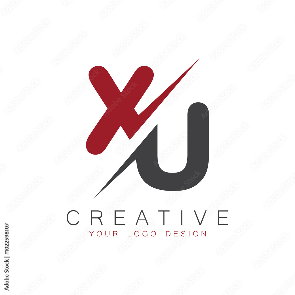 initial monogram logo with creative design. initial monogram logo with creative design.
