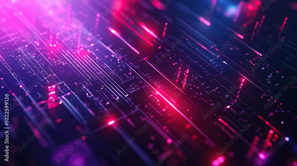 Abstract techno background design. generative ai Abstract techno background design. generative ai