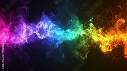 abstract rainbow background 