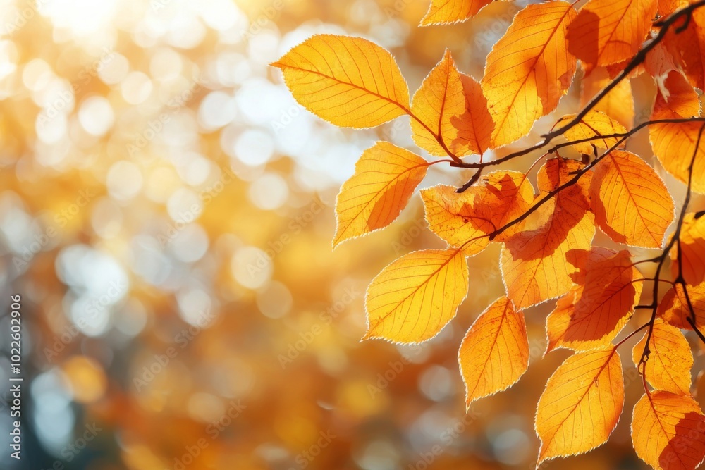 Fallen Leaves Season Background created with Generative AI Fallen Leaves Season Background created with Generative AI