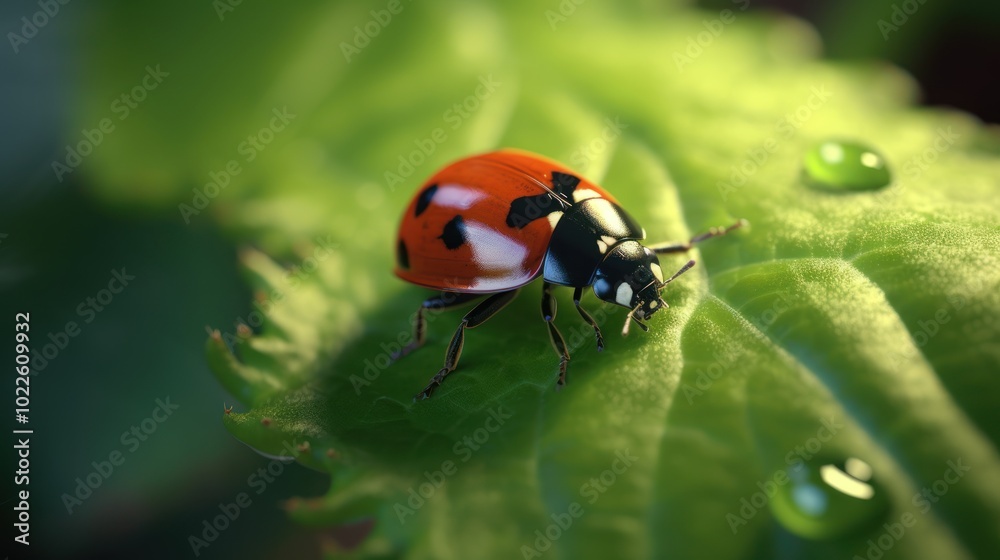 Ladybug on a Leaf Ladybug on a Leaf