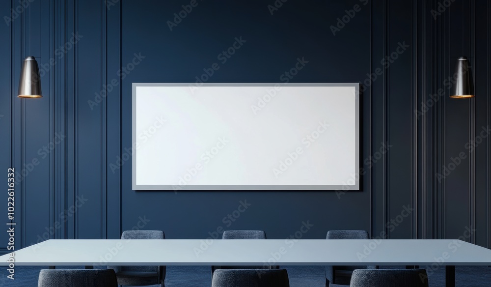 Fototapeta premium Meeting Room Mockup.