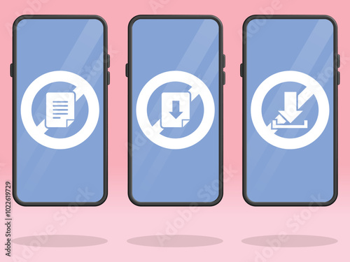 Smartphone No File Download Document Sign