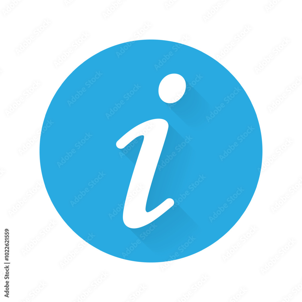 Vector isolated Info icon with transparent background Vector isolated Info icon with transparent background