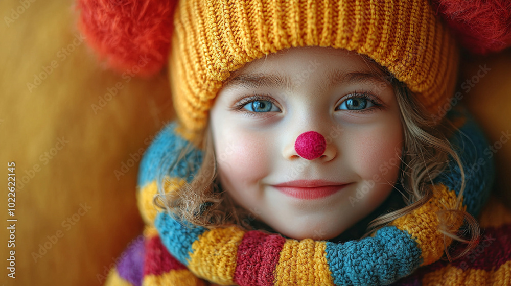 Bunte Faschingsfreude eines Kindes Bunte Faschingsfreude eines Kindes