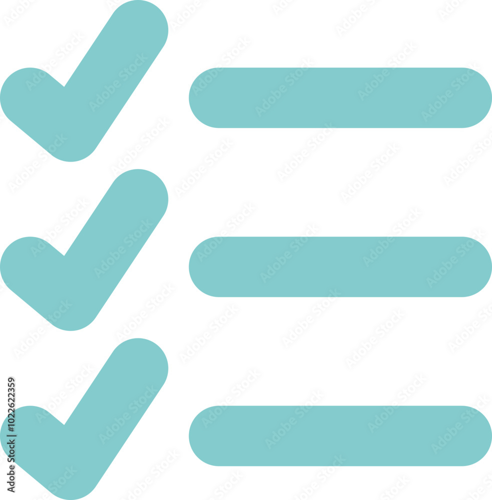 List Checklist Icon Logo Design List Checklist Icon Logo Design