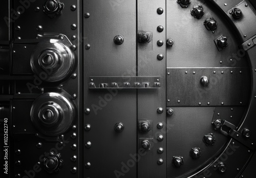 Vault Door Detail. photo