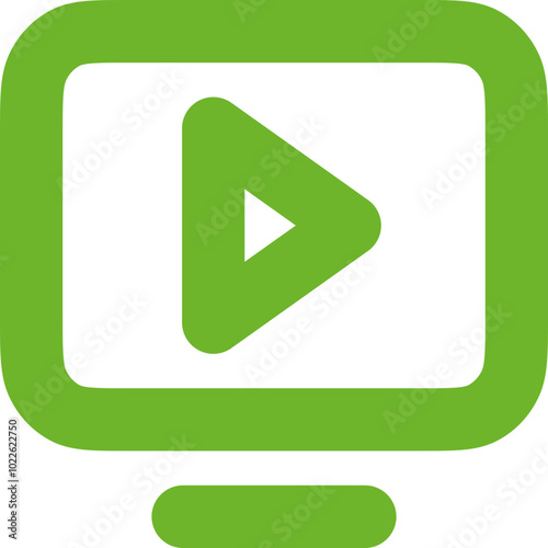 Free Download Monitor Play Icon Logo Design - GFXLoad
