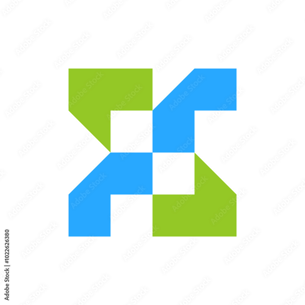 Abstract logo. Icon design. Template elements. Geometric abstract logos Abstract logo. Icon design. Template elements. Geometric abstract logos