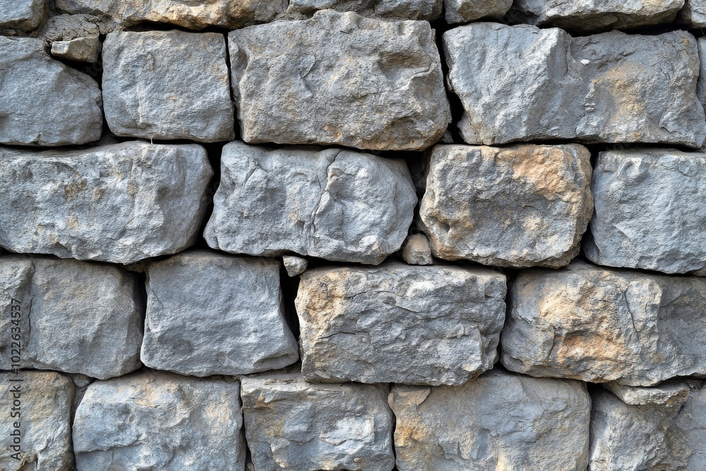 Rough Stone Wall Texture Background Rough Stone Wall Texture Background