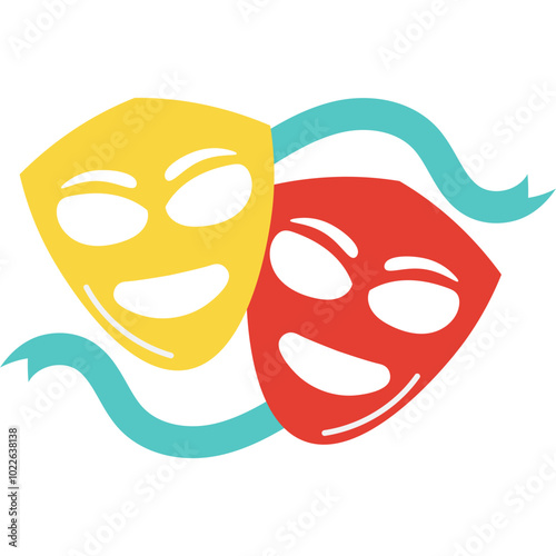 Theater Masks Icon