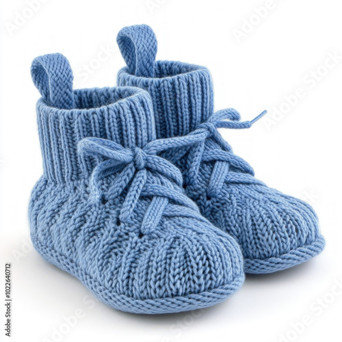 Baby Booties Isolated