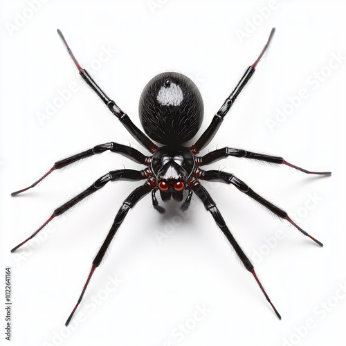 Black Widow Isolated