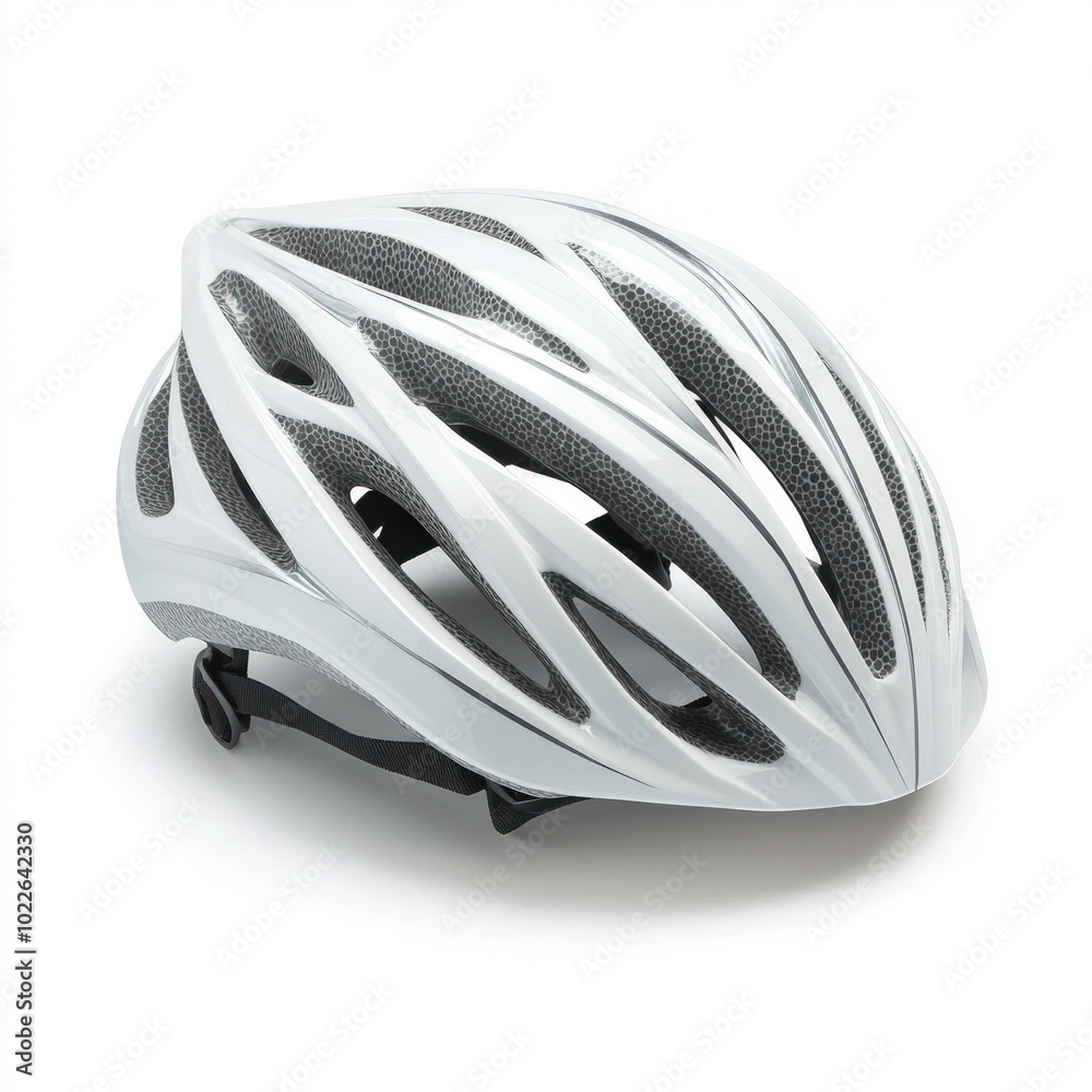 Cyclist Helmet Isolated Cyclist Helmet Isolated