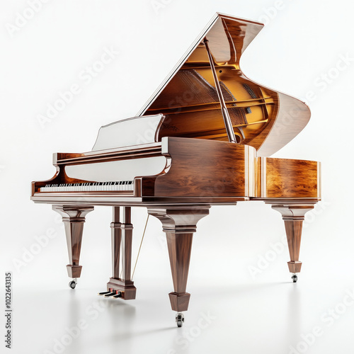 Grand Piano Isolated