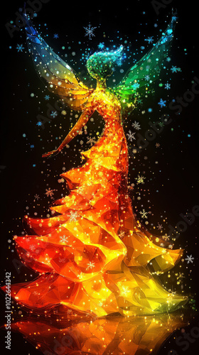 modern graphic design featu...