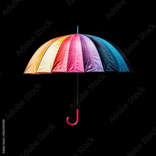 Rainbow Umbrella Isolated