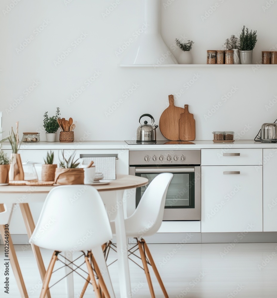 Modern Kitchen Interior. Modern Kitchen Interior.