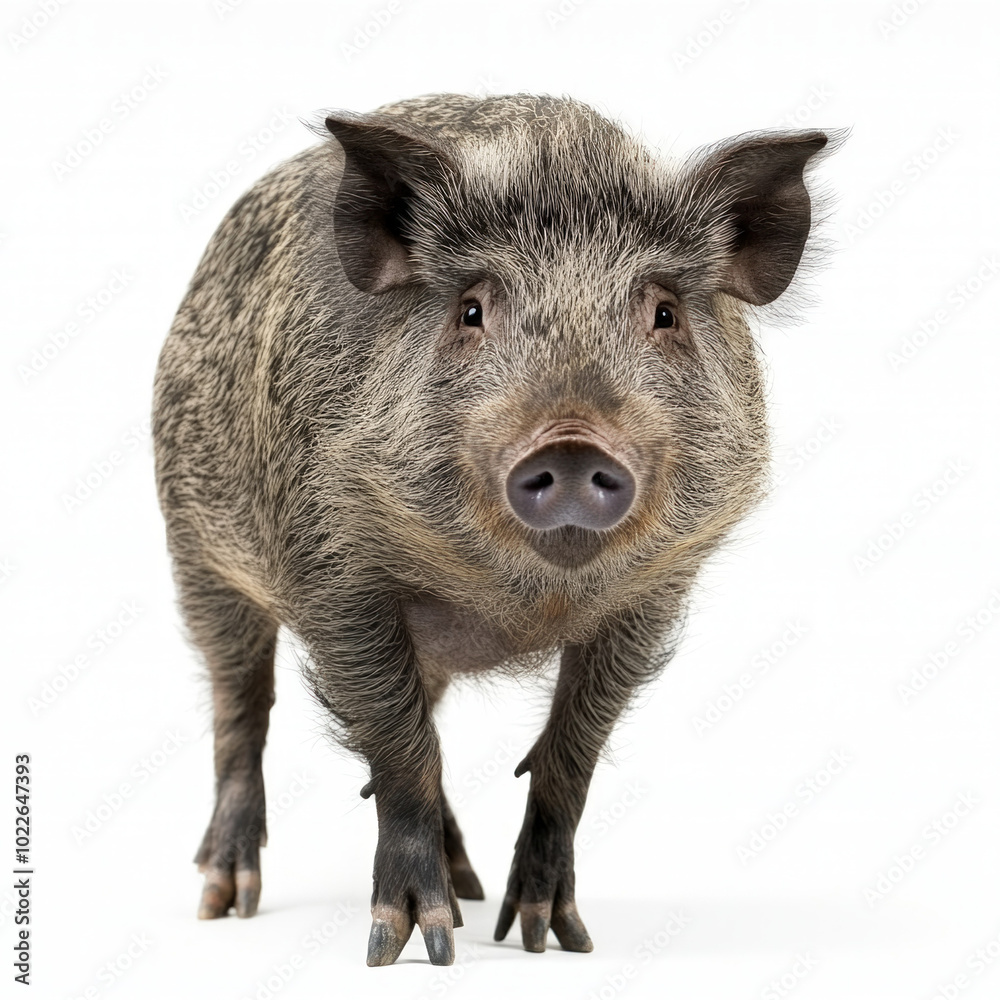 Wild Hog Isolated Wild Hog Isolated