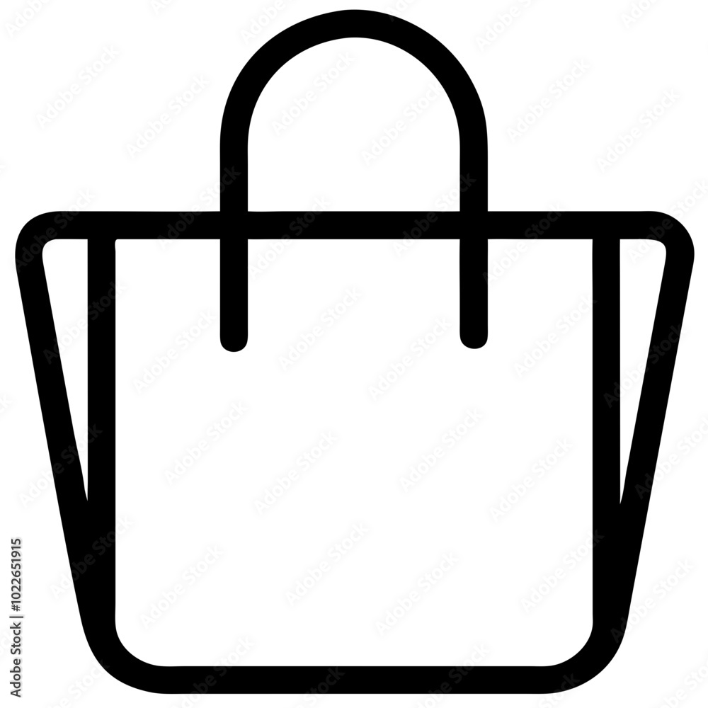 Shopping bag icon for business and marketing Shopping bag icon for business and marketing