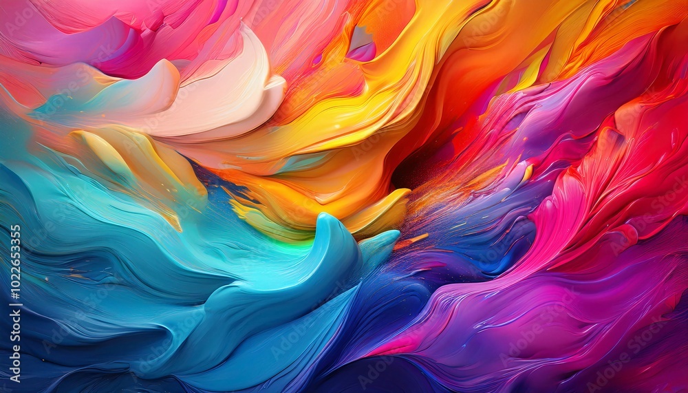 Paint Strokes Background Paint Strokes Background