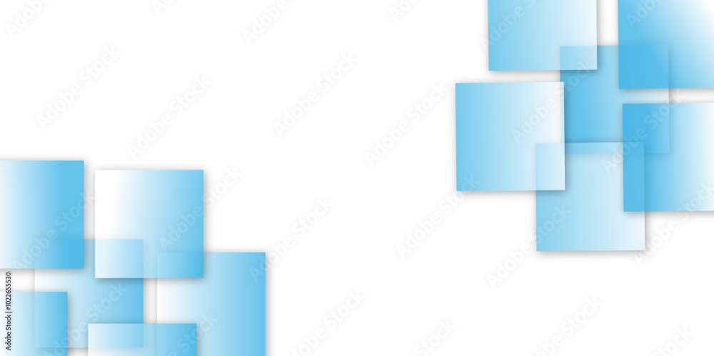 Square pattern on banner with shadow. Abstract color geometric background with copy space. Modern and minimal concept. You can use for cover, poster, banner web. Square pattern on banner with shadow. Abstract color geometric background with copy space. Modern and minimal concept. You can use for cover, poster, banner web.