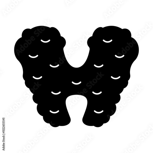 Thyroid Icon, Body human anatomy