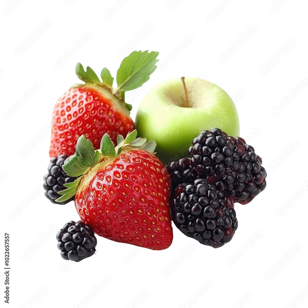 Obraz premium Fresh Fruit and Berries