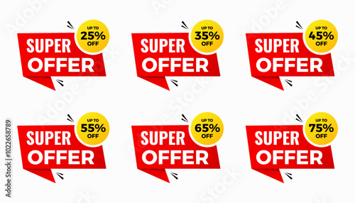 Discount sale labels vector template. Price Drop, big sale, final sale, flash sale background. Discount Promotion marketing poster design for web and Social.