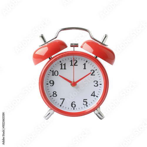 Classic Red Alarm Clock