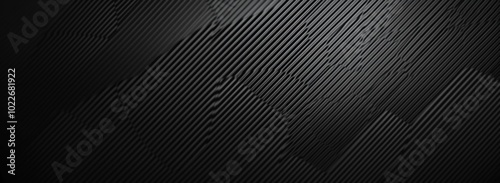Wallpaper Mural Black carbon fiber background with diagonal lines, minimalistic style, high-resolution design for seamless tiling in web design and graphic arts. Torontodigital.ca