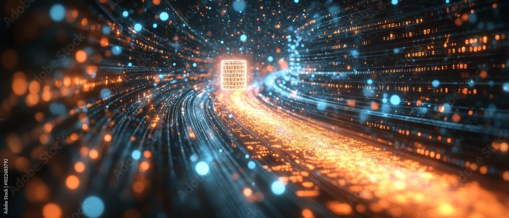 Obraz premium Creation from Code, Digital Prototyping and 3D Printing