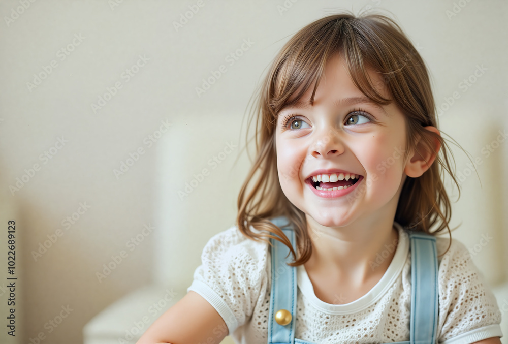 Little girl in a studio shot. Created with AI. High quality upscale and postproduction. Little girl in a studio shot. Created with AI. High quality upscale and postproduction.