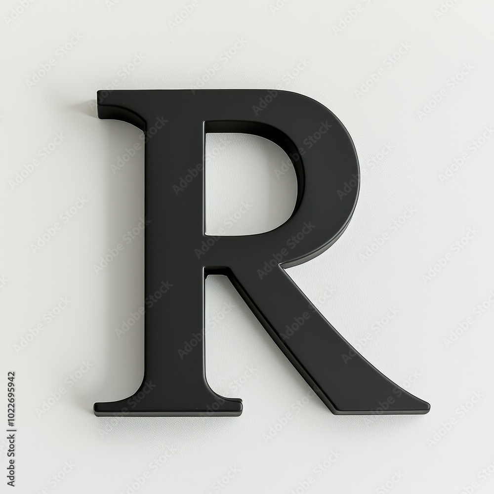 A Striking Representation of the Letter R: Emphasizing the Beauty of Typography and Minimalist Design in Modern Spaces A Striking Representation of the Letter R: Emphasizing the Beauty of Typography and Minimalist Design in Modern Spaces