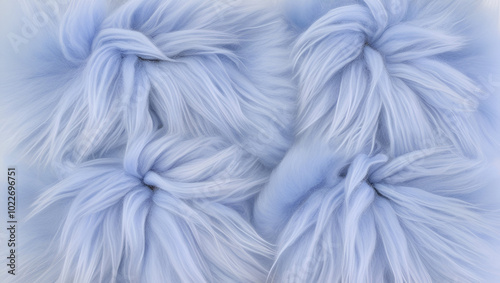 Abstract soft blue wool texture background. 5000x2826 px.