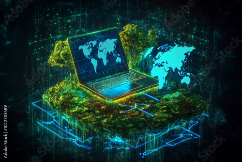 Wallpaper Mural The Global Workstation, Digital Nomadism and Lifestyle Torontodigital.ca