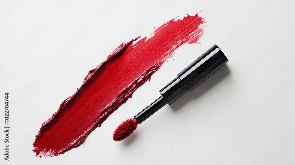 Cherry Red lip gloss tint with color shading pallete smudge gel,Liquid lipsticks with smudge stroke paint,makeup cosmetic lips, product mockup for beauty fashion business,sale,swatch color,template. Cherry Red lip gloss tint with color shading pallete smudge gel,Liquid lipsticks with smudge stroke paint,makeup cosmetic lips, product mockup for beauty fashion business,sale,swatch color,template.