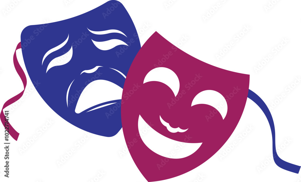 Comedy Drama Theater Mask Comedy Drama Theater Mask