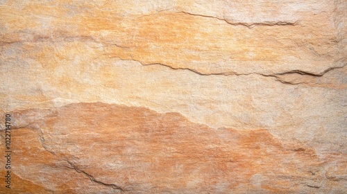 Close-up of natural sandstone texture with warm earthy tones and layered patterns