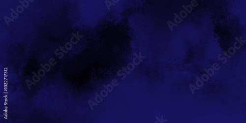 Abstract dark blue watercolor cloudiness, mist, or smog background. Dark navy blue sky with black background and blurred pattern. Vivid textured aquarelle painted art design background.	
