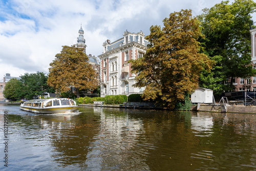 Gracht in Amsterdam.