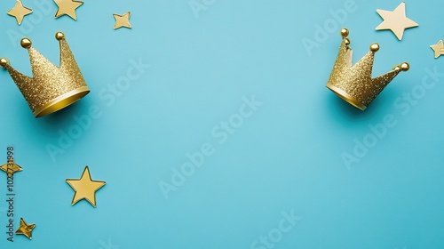 Background of Epiphany,Reyes Magos Ilustration Christmas，generated with AI.