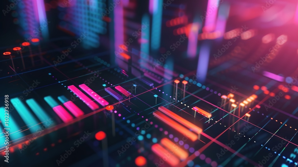 Isolated high-resolution financial analysis graphs displaying market trends and data insights on a white background Isolated high-resolution financial analysis graphs displaying market trends and data insights on a white background
