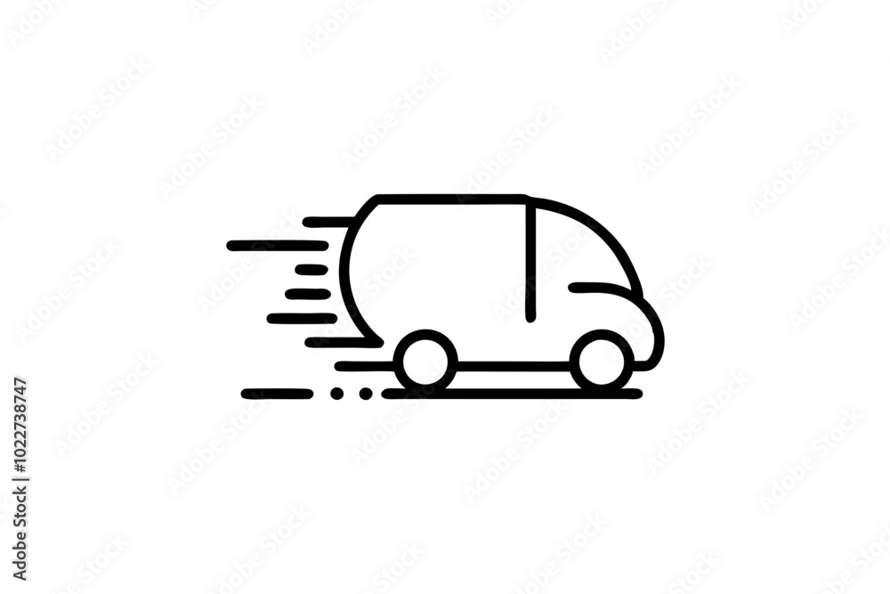 Delivery truck icon vector
Delivery truck icon vector