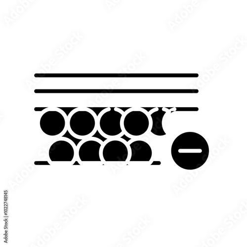 alkali glyph icon